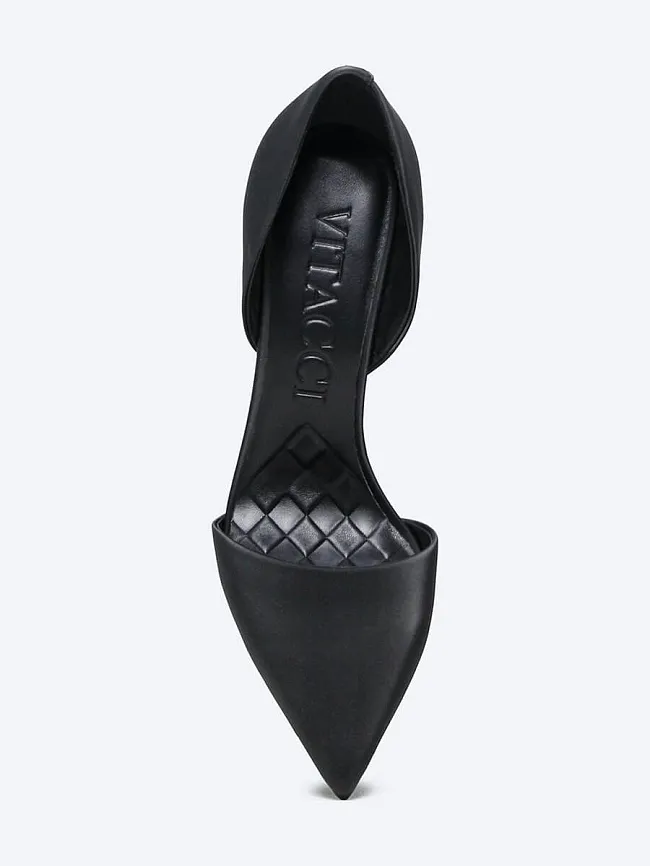 Туфли женские всесезонные, цвет черный, натуральная кожа 1493459P | 4