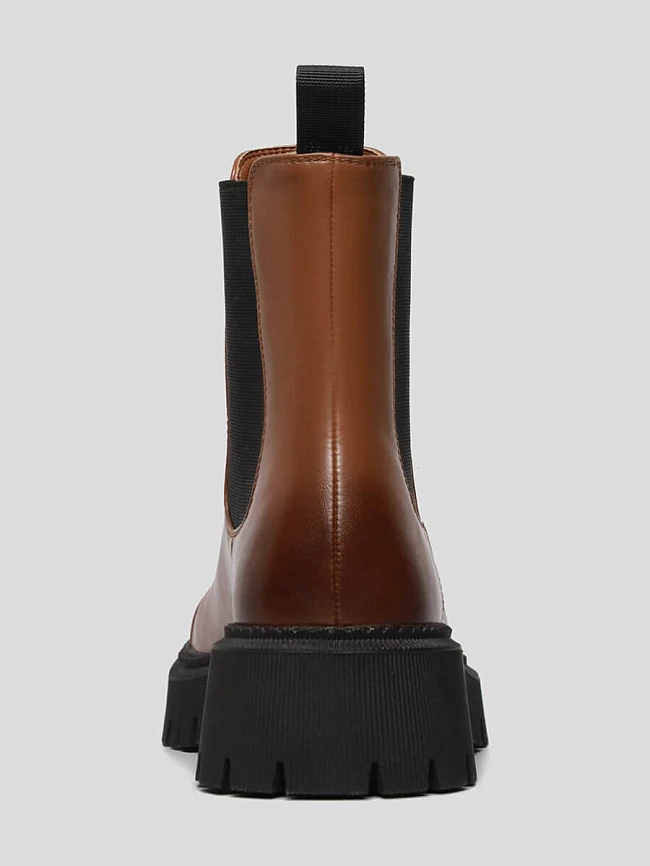 Ботинки женские демисезонные, цвет мокко, искусственная кожа 1844186P2 | 4