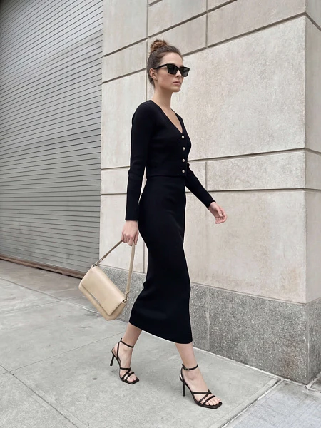 Комплект (платье+жакет) YAN026-01 | 1