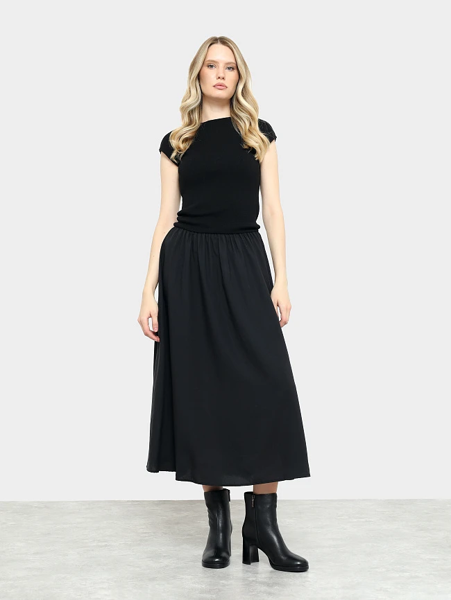 Полусапоги женские демисезонные, цвет черный, натуральная кожа 944272 | 10