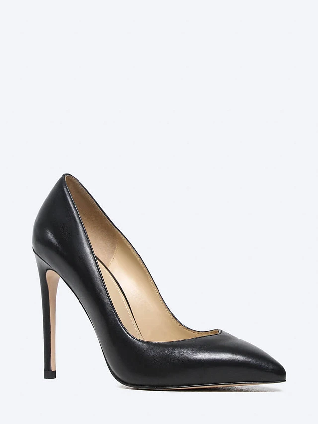 Туфли женские всесезонные, цвет черный, натуральная кожа 492707P3 | 1