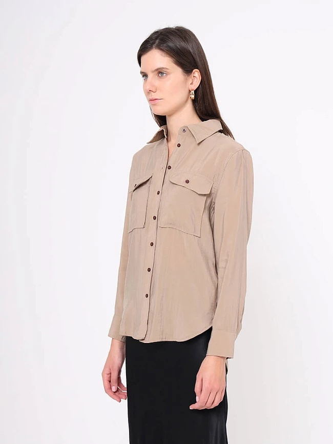 Рубашка женская осень-зима EF08-0014-08 | 3