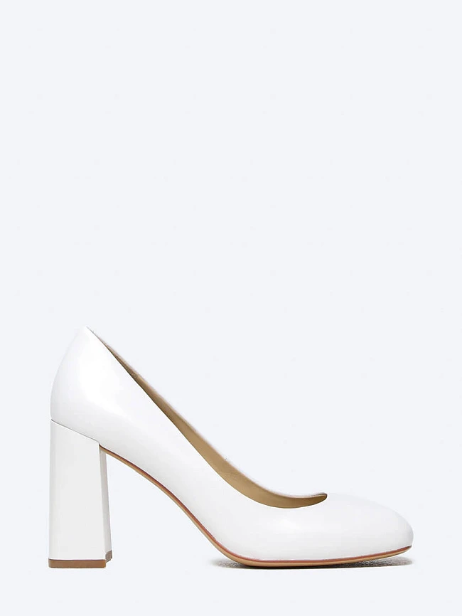 Туфли женские всесезонные, цвет белый, натуральная кожа 496035 | 2