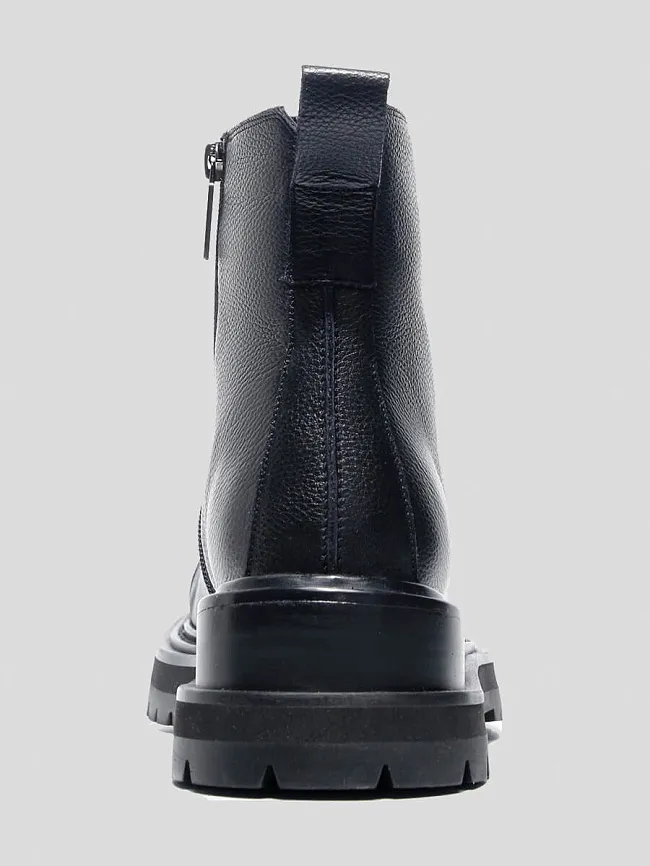 Ботинки мужские демисезонные, цвет черный, натуральная кожа M1781602 | 5
