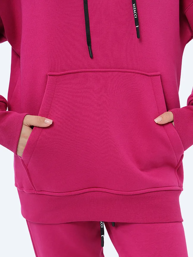 Комплект (джемпер с капюшоном+брюки) женские всесезонные EF8516-15 | 9