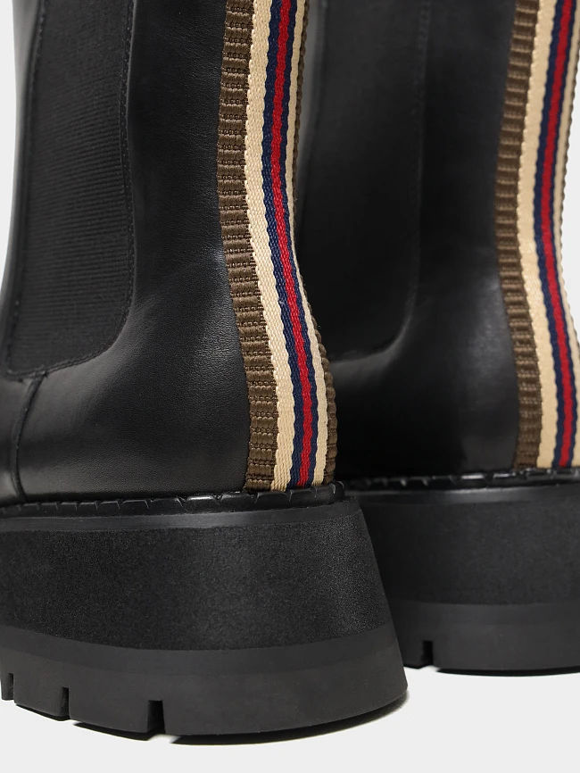 Ботинки женские демисезонные, цвет черный, натуральная кожа 1731096 | 6