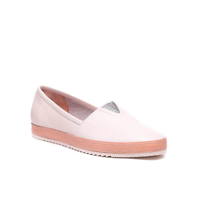 Туфли 79009 женские цвет молочный, натуральная кожа 79009           | 1