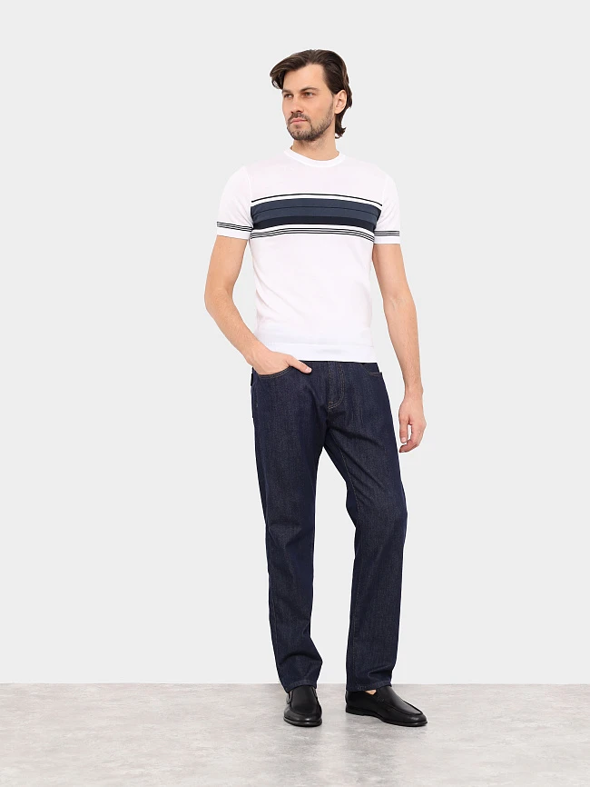 Лоферы мужские демисезон; лето;, цвет черный, натуральная кожа M801300 | 8