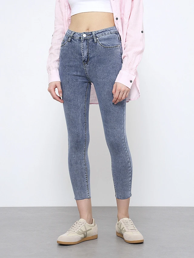 Джинсы женские всесезонные JE5029-4 | 1