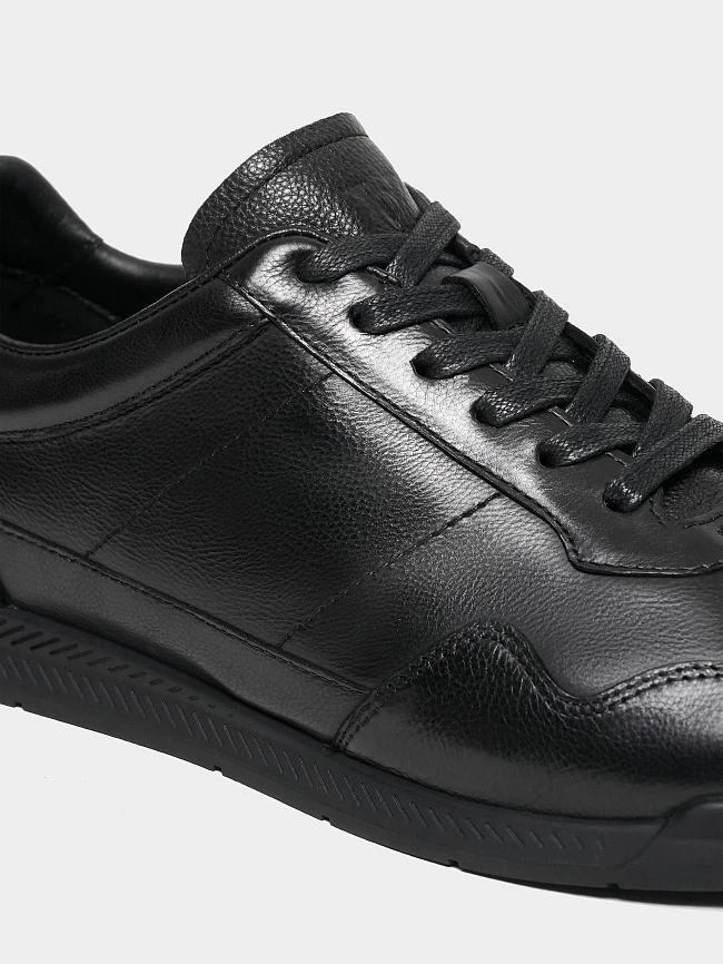 Кроссовки мужские демисезон; лето;, цвет черный, натуральная кожа M1782760 | 5