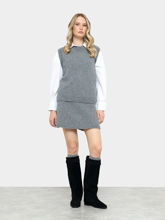 Сапоги женские демисезонные, цвет черный, натуральный спилок 7210332-2 | 10