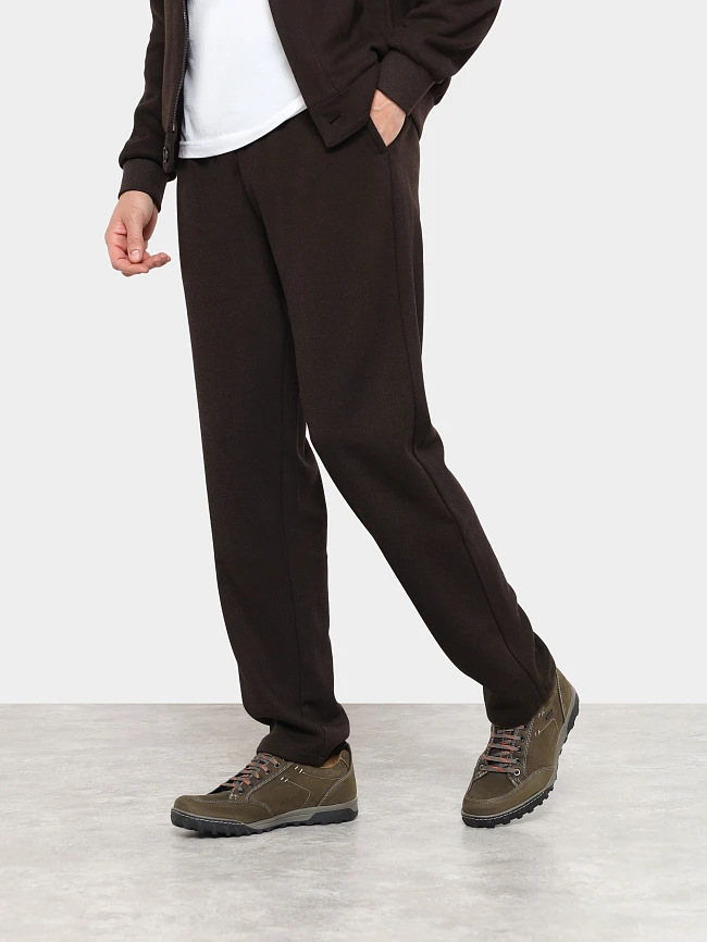 Кеды мужские демисезонные, цвет хаки, натуральный нубук M969007 | 7