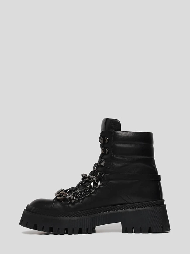 Ботинки 494296 женские цвет черный, натуральная кожа 494296          | 3