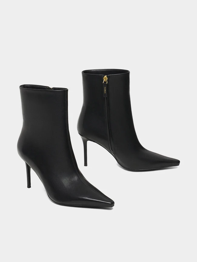 Полусапоги женские всесезонные, цвет черный, натуральная кожа 1494510 | 3