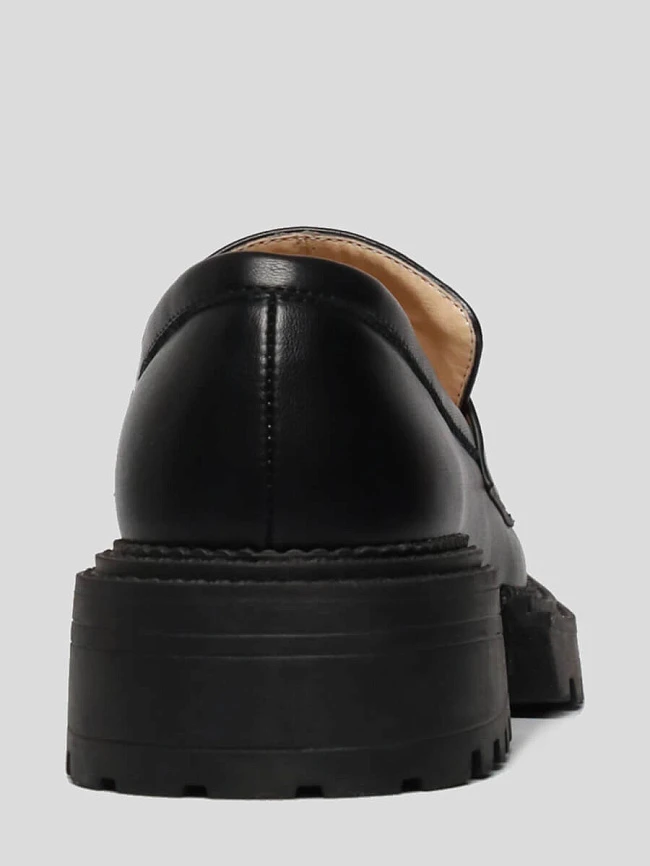 Лоферы 1396640 женские цвет черный, искусственная кожа 1396640         | 4