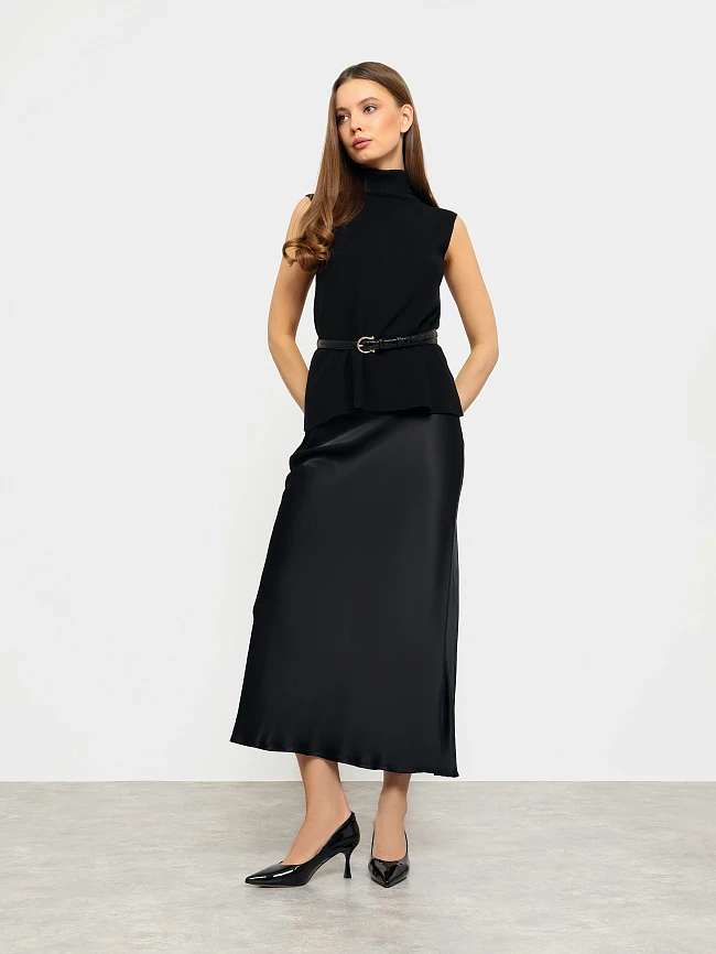 Туфли женские всесезонные, цвет черный, натуральная лаковая кожа 7210388 | 8