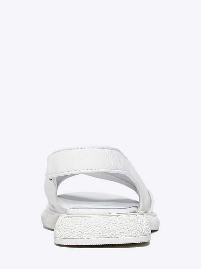 Сандалии женские летние, цвет белый, натуральная кожа и полимерные материалы 1849802 | 5