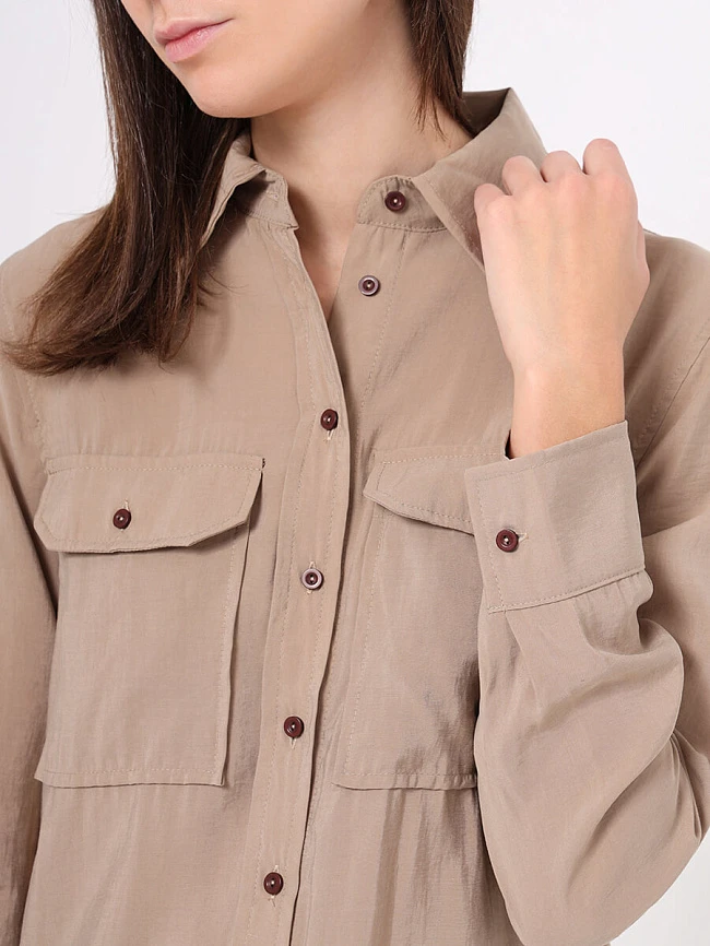 Рубашка женская осень-зима EF08-0014-08 | 6