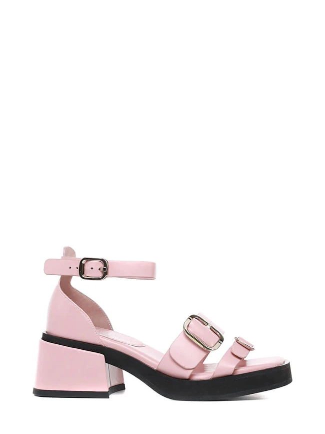 Босоножки 141766 женские цвет розовый, натуральная кожа 141766          | 2