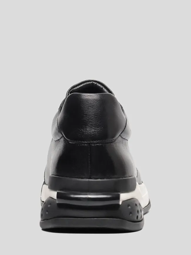 Кеды мужские демисезонные, цвет черный, натуральная кожа M1781606 | 5