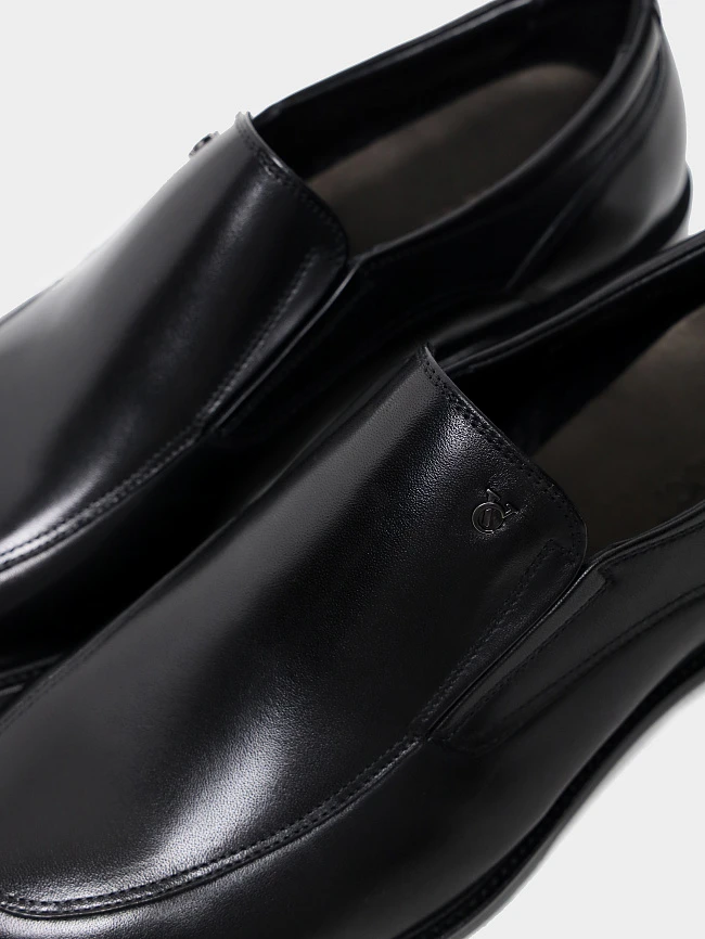 Туфли мужские всесезонные, цвет черный, натуральная кожа M1022921 | 6