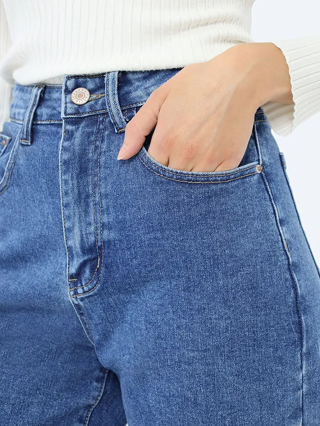 Джинсы женские всесезонные JSL2011-10 | 6