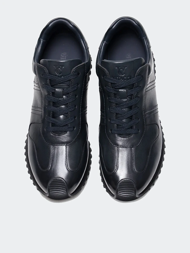 Кроссовки мужские демисезонные, цвет синий, натуральная кожа M1782591 | 5