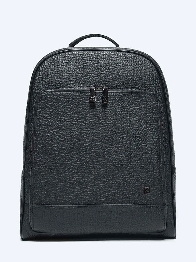 Рюкзаки TA1510-01 мужские цвет черный, натуральная кожа TA1510-01       | 1