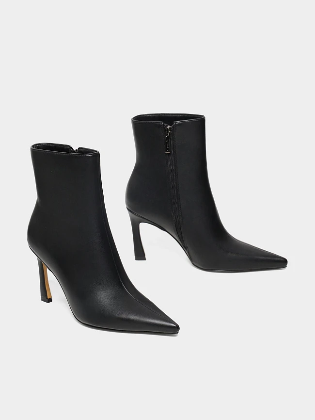 Полусапоги женские всесезонные, цвет черный, искусственная кожа 6550330-2 | 3