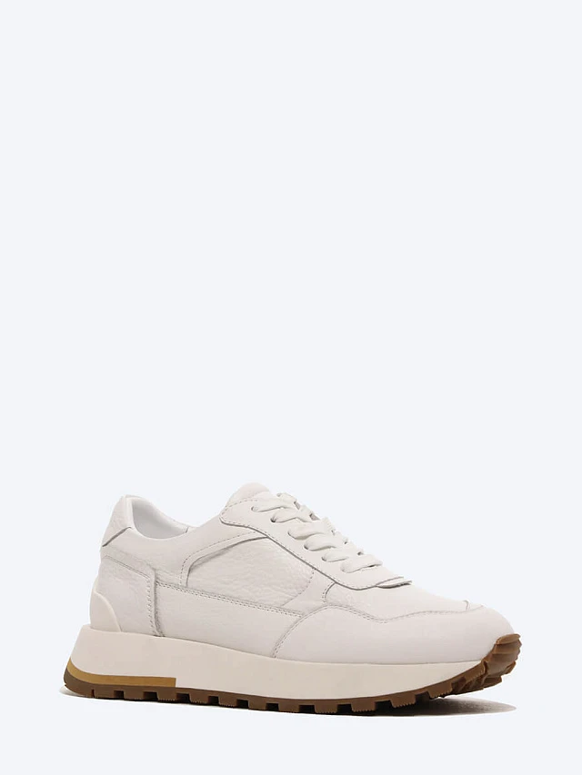 Кроссовки 1013618 женские цвет белый, натуральная кожа 1013618         | 1