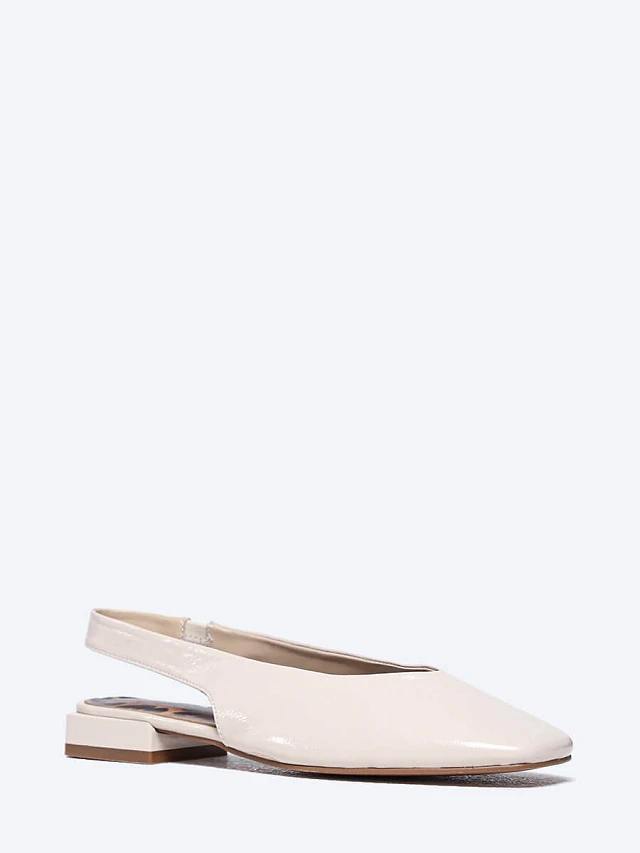 Туфли женские летние, цвет молочный, натуральная кожа и полимерные материалы 1849701 | 1