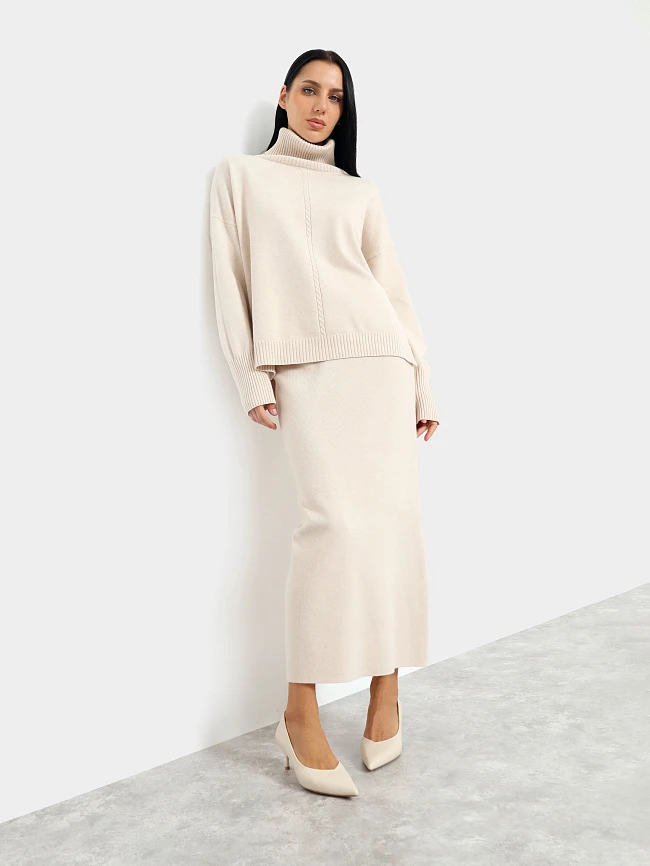 Комплект (джемпер+юбка) женские демисезон; зима; YAN005-09 | 11