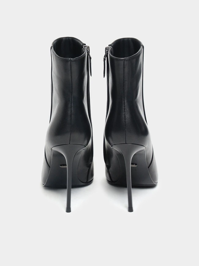 Полусапоги женские демисезонные, цвет черный, натуральная кожа 1492995 | 5