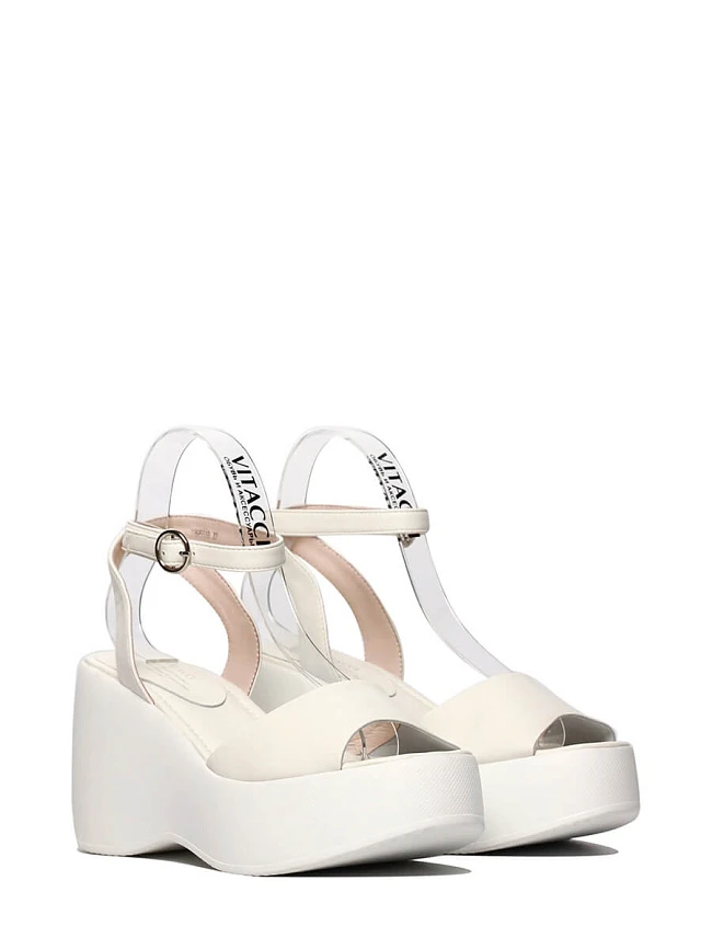 Босоножки 1395558 женские цвет белый, натуральная кожа и полимерные материалы 1395558         | 8