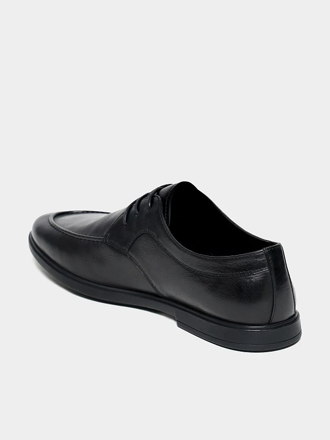 Полуботинки мужские всесезонные, цвет черный, натуральная кожа M1782725 | 3