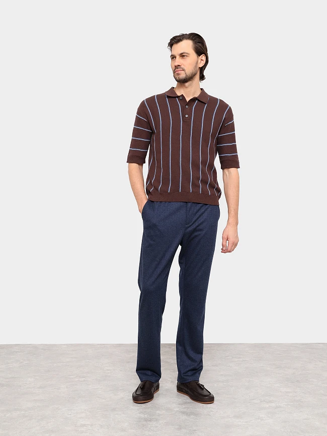 Лоферы мужские демисезон; лето;, цвет коричневый, натуральная кожа M254448 | 8