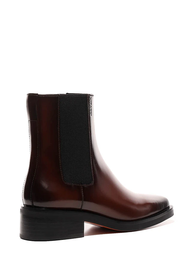 Ботинки 1491838 женские цвет рыжий, натуральная кожа 1491838         | 3