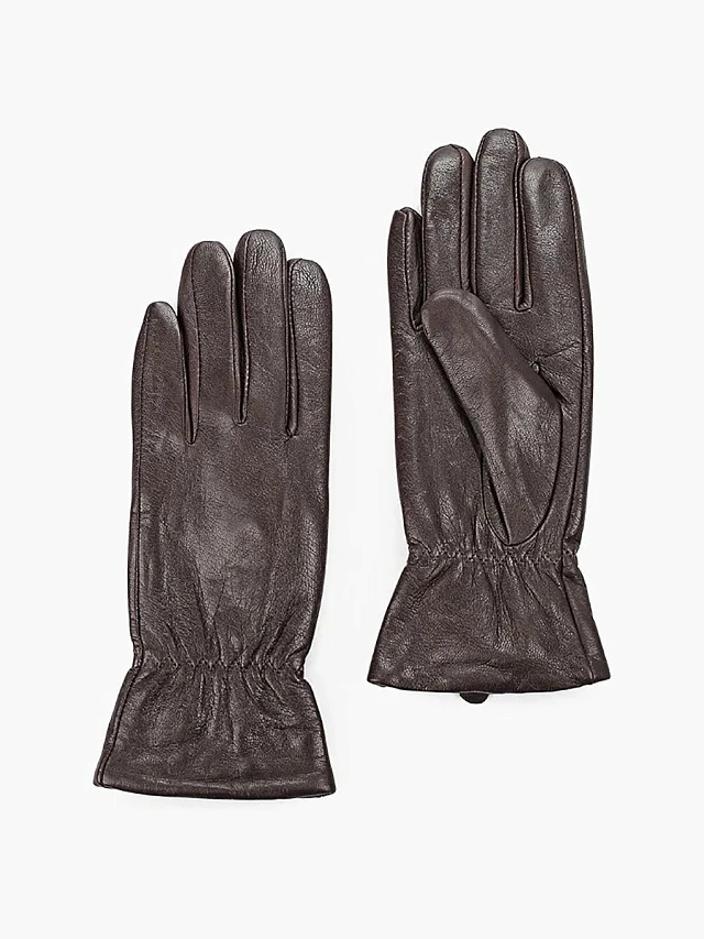 Перчатки GL22013-04 женские цвет коричневый, натуральная кожа GL22013-04      | 1