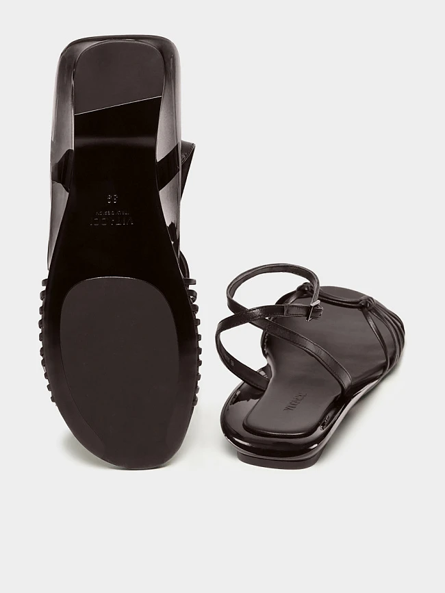 Сандалии женские летние, цвет коричневый, натуральная кожа 1821766 | 3