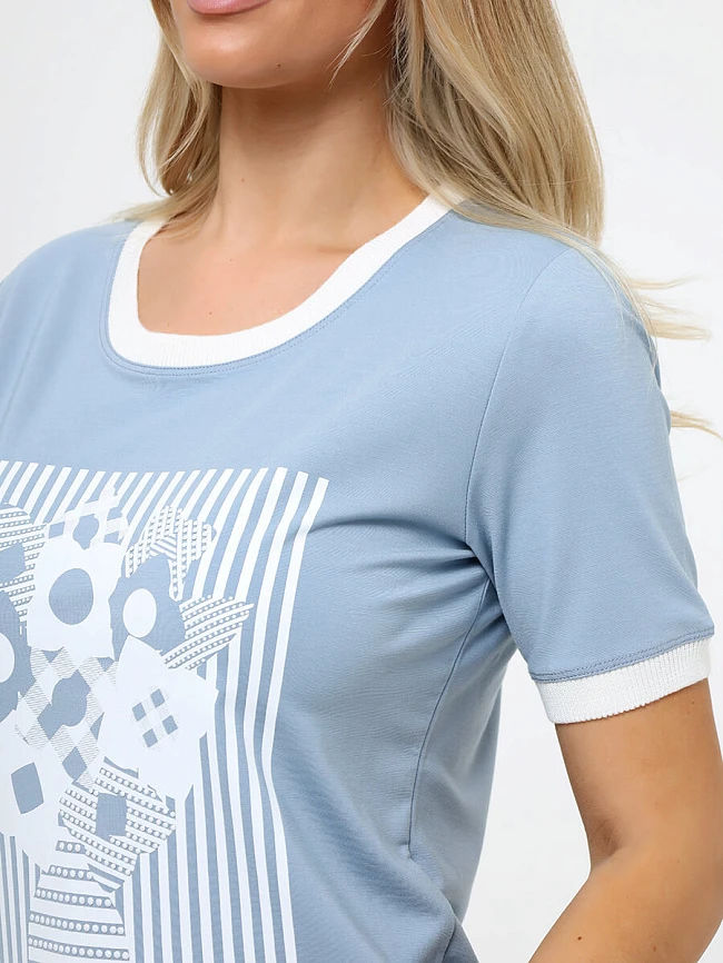 Футболка женская летние KA79600-10 | 9