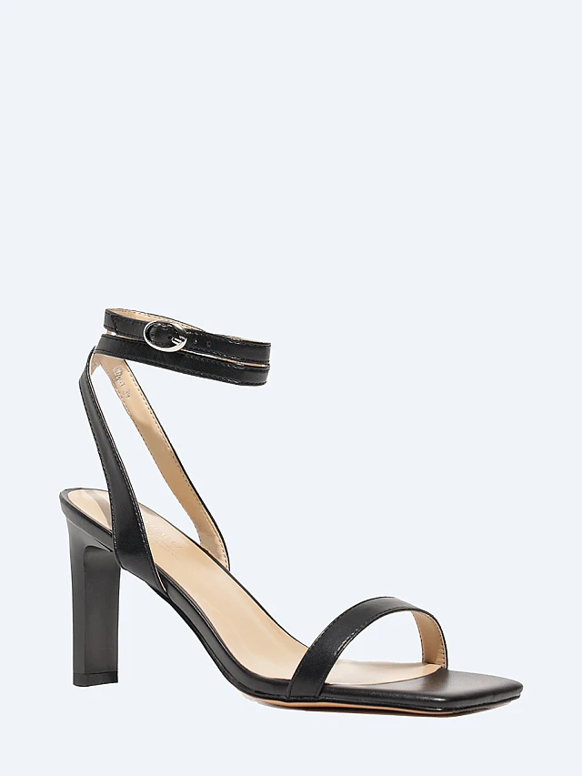 Босоножки женские летние, цвет черный, искусственная кожа/натуральная кожа и полимерные материалы 1848401 | 1