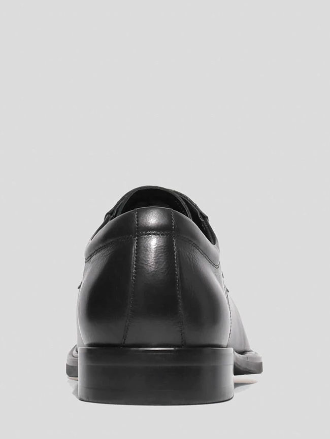Полуботинки мужские всесезонные, цвет черный, натуральная кожа M1781619 | 5