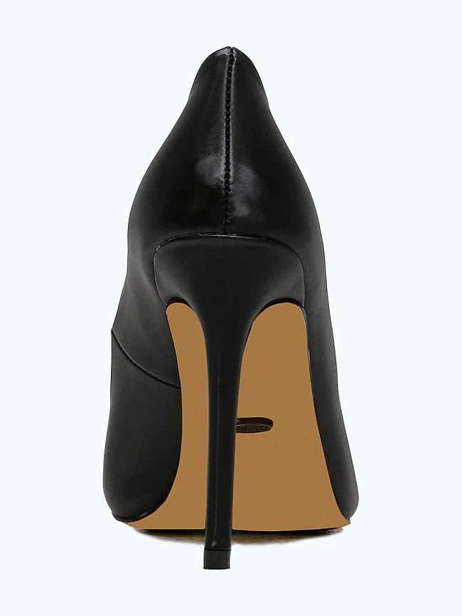 Туфли женские всесезонные, цвет черный, искусственная кожа 1849222 | 5