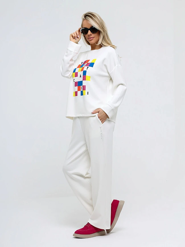 Комплект (джемпер+брюки) женские демисезон; лето; MI2079-09 | 3