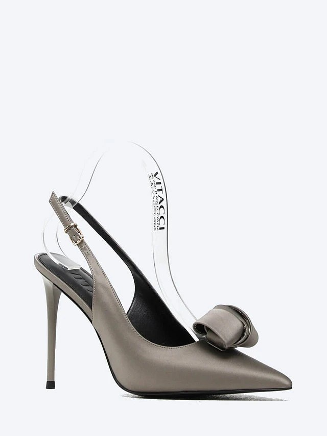 Туфли женские летние, цвет серый, натуральная кожа 1493269 | 1