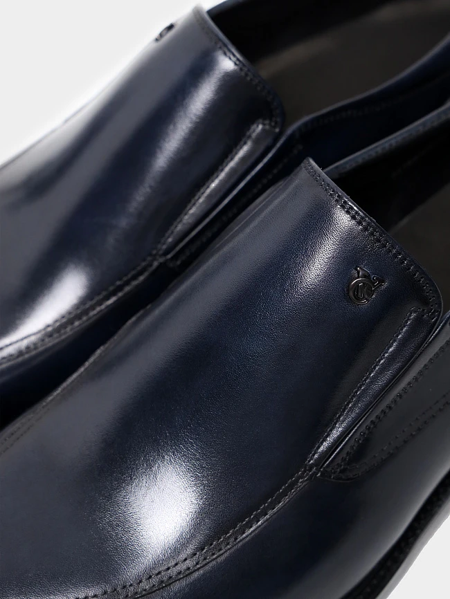 Туфли мужские всесезонные, цвет синий, натуральная кожа M1022922 | 6