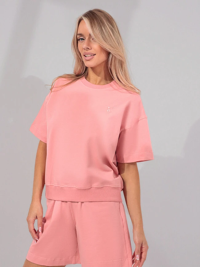 Костюм спортивный (футболка+шорты) женские всесезонные SP888-13 | 2