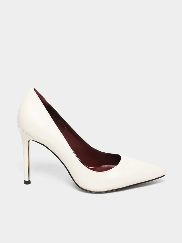 Туфли женские всесезонные, цвет белый, искусственная кожа 6550304 | 1