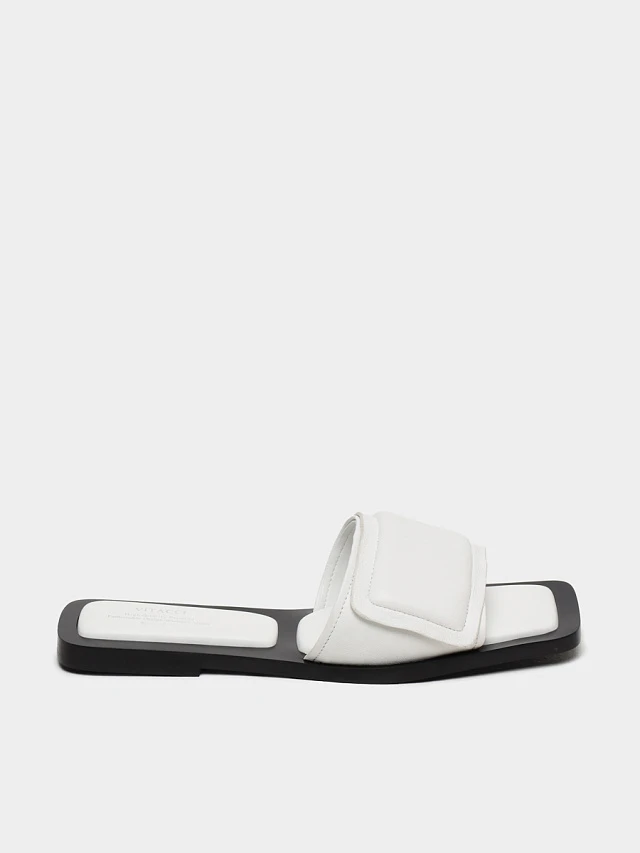 Сабо женские летние, цвет белый, натуральная кожа 1820752 | 5