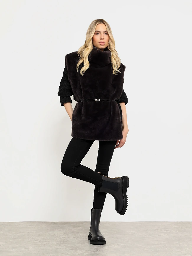 Ботинки женские демисезонные, цвет синий, натуральная кожа 1731099 | 8